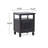 Rustic Design 1 Door Nightstand