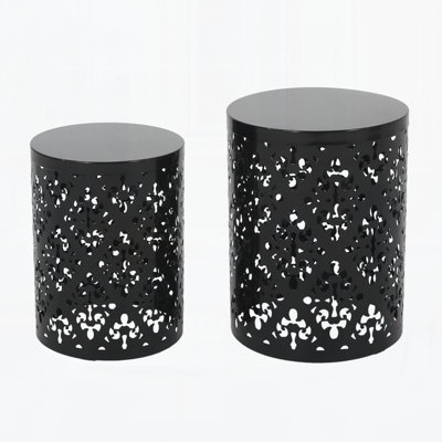 Metal Side Table(Set Of 2)