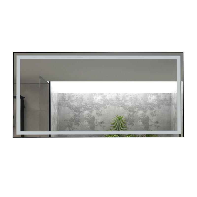 Miroir de salle de bain sans cadre, 36 po x 72 po