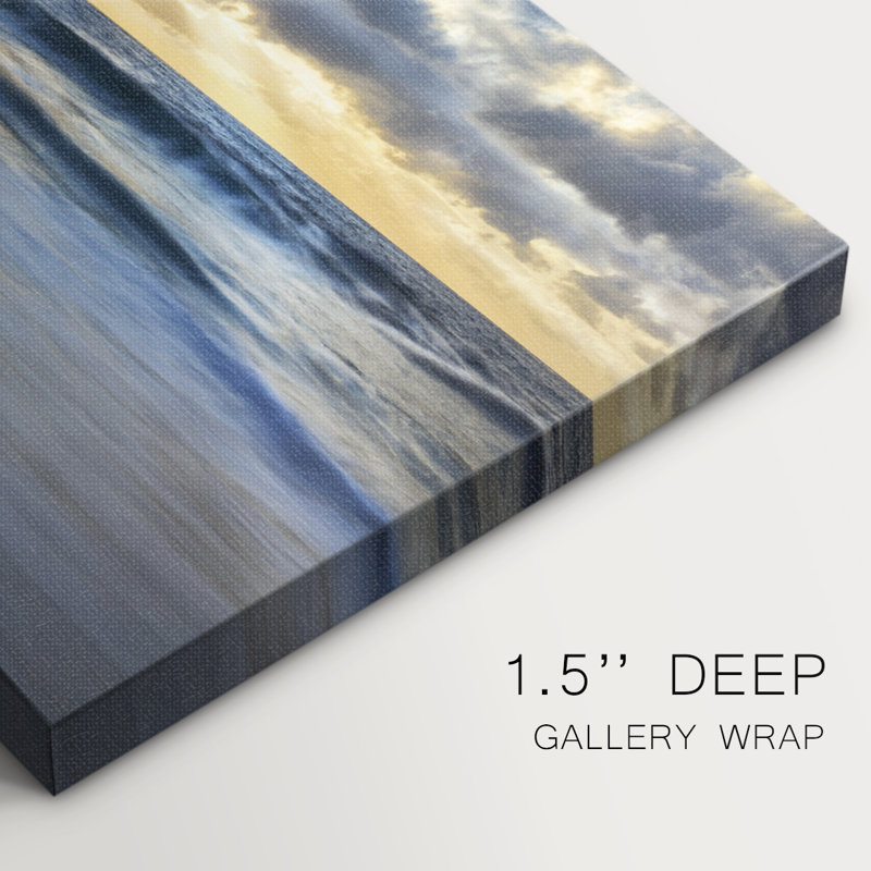 Cloudscape Shore - Cavas enveloppés de galerie, H 40 po x l 60 po