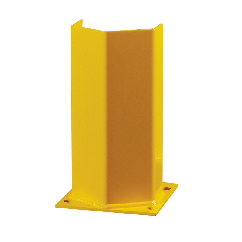Post Protector, Anchoring Plate, 6"W x 4.25"D x 24"H