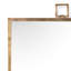 Flat Metal Lighted Wall Mirror-22694521