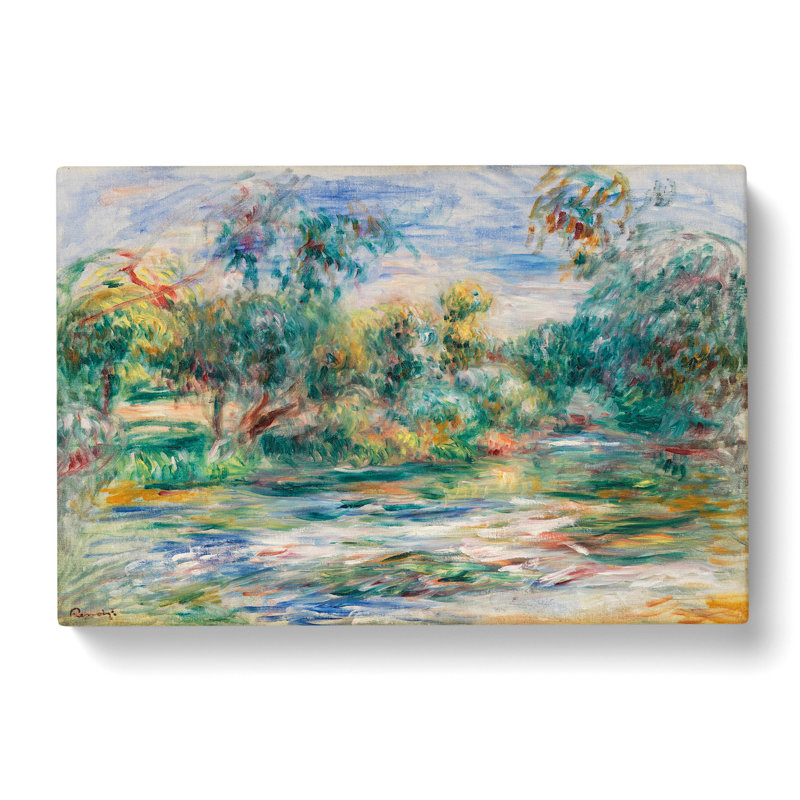 Landscape Vol.1 by Pierre-Auguste Renoir - Wrapped Canvas, 35cm H x 50cm W x 3cm D
