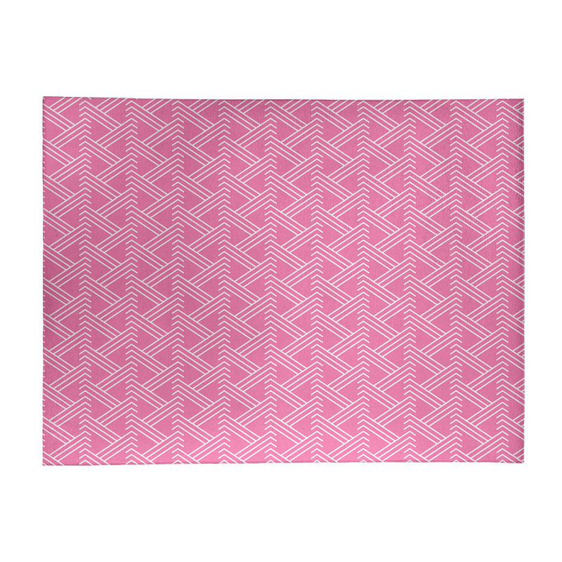 Chenille Geometric Indoor Rug, Rectangle 9' x 12'