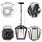 Adriah Steel Wall Light
