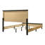52-inch Panel Bed Natural Pine-455327993