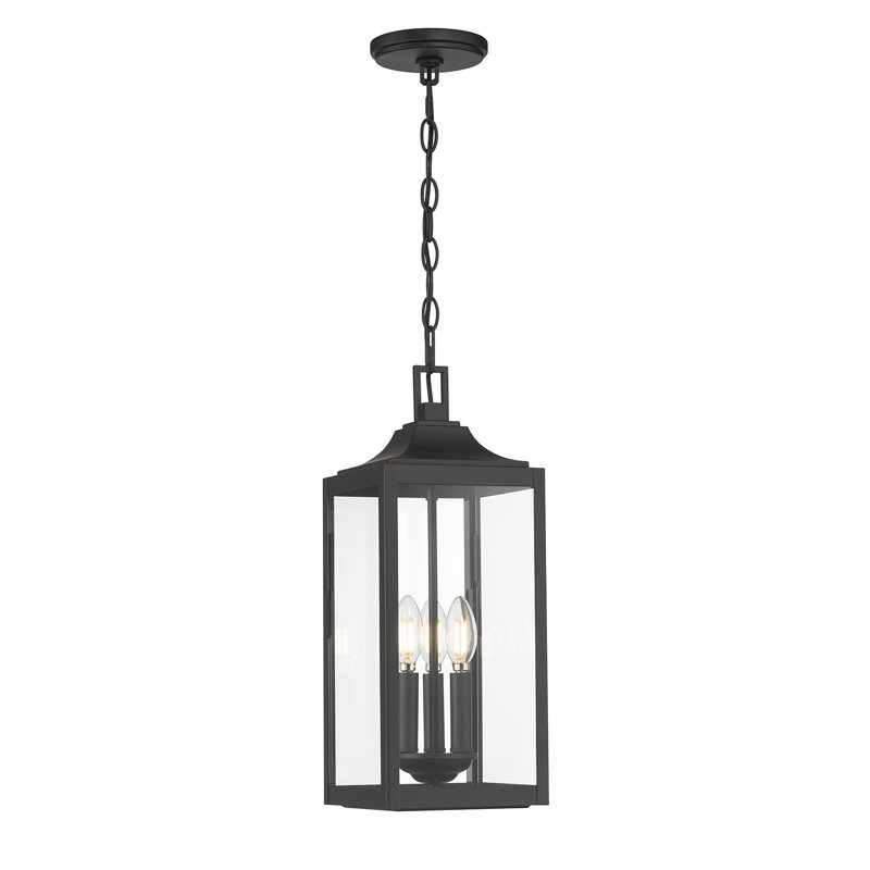 Lanterne suspendue d'extérieur 3 lumières de 7,25 po Halston
