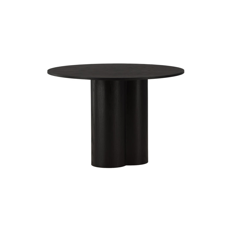Round Dining Table, Black