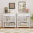 Guinna Industrial 3-Tier Bookcase, Wood And Metal Low Bookshelf For Small Spaces, Living Room, Bedroom, Office-1137719860-1119687262