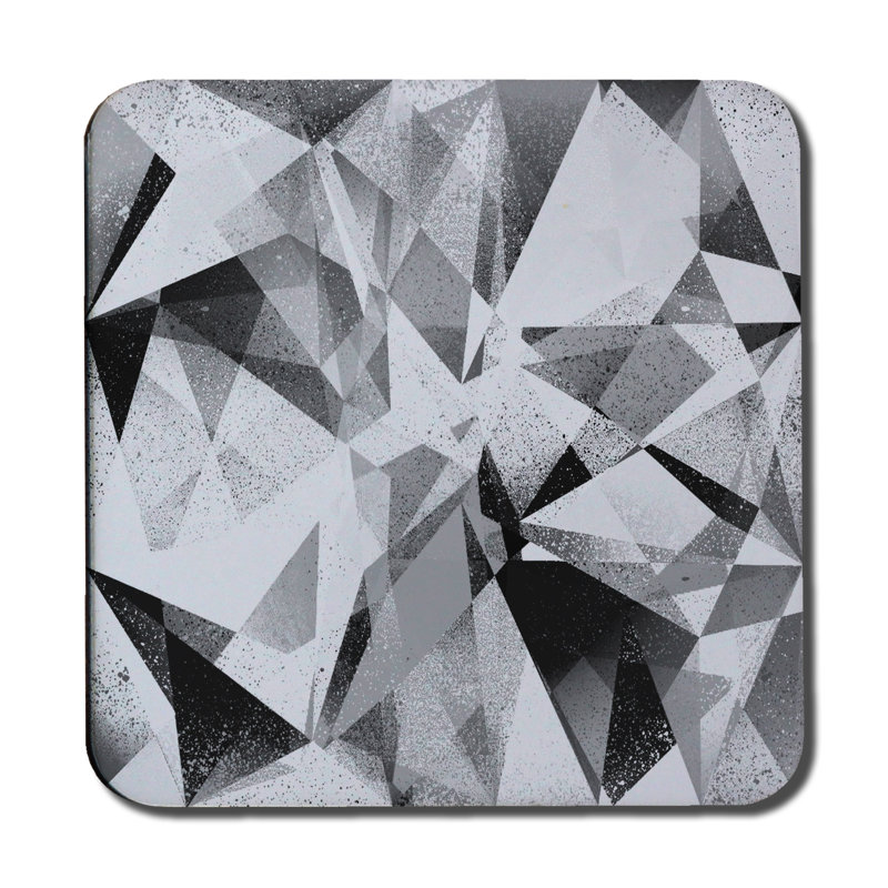 Grunge Pattern Coaster