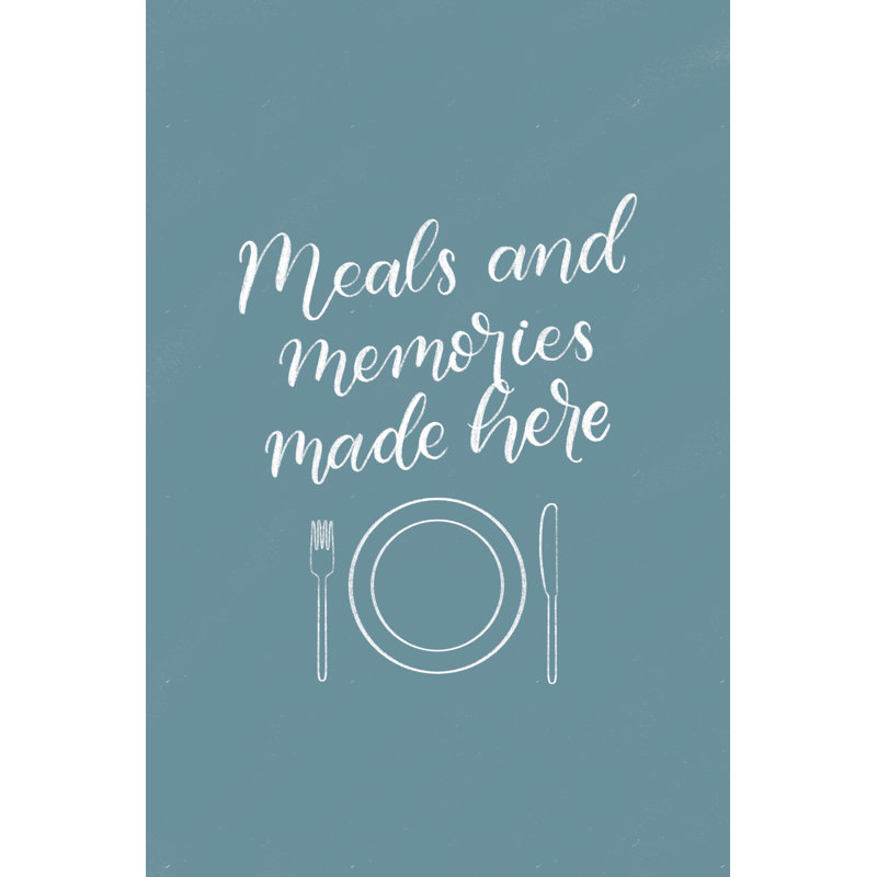 " Kitchen Words II " by Becky Thorns, 18" H x 12" W, No, Wrapped Canvas