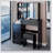 37-Inch Middle Size Vanity Table With Cushioned Stool, Extra Large Sliding Mirror, Multi-Layer Storage, And Fashionable Design For Modern Bedrooms-629262294