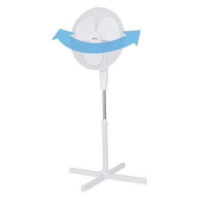 Igenix 16 Inch Pedestal Fan White