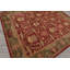 Tapis multicolore touffeté à la main en laine de couleur rouille traditionnelle olive rouge-1132387358