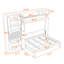 Lit escamotable en bois avec canapé et armoire et port USB-1117803992-1117803993