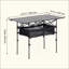 Table de camping pliante en aluminium