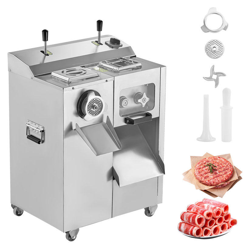 Hachoir à viande commercial commercial avec hachoir à viande 14 lb / min