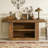Farmhouse Entryway Console Table with U-Shaped Base