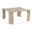 Table basse Abe en marbre véritable beige-370637120
