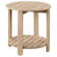 Table de bout en bois d'ingénierie Altos