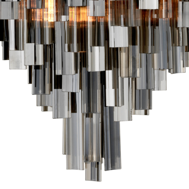 Salerno 4 - Light Chandelier, Brass