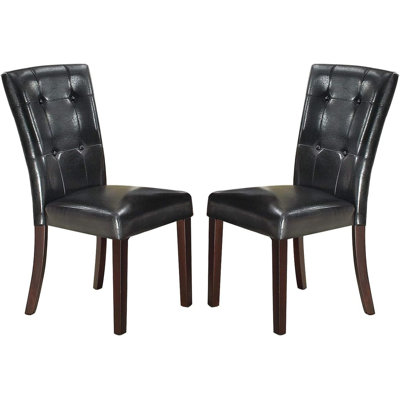 Ensemble de 2 chaises d'appoint Modern Parson