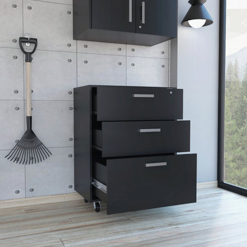 Armoire de rangement 3 tiroirs