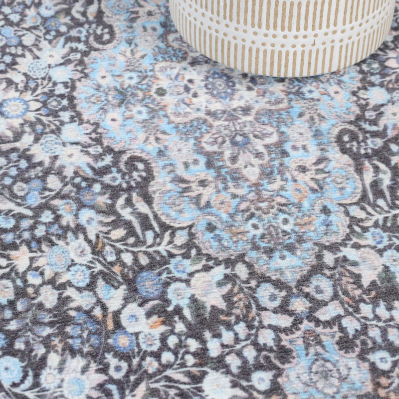 Tapis d'intérieur 100% polyester Oden, Rectangle 5 pi x 7 pi 6 po