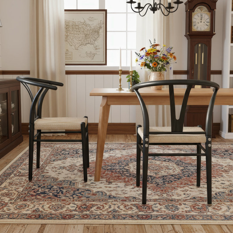 Fauteuil en papier, Beige/noir