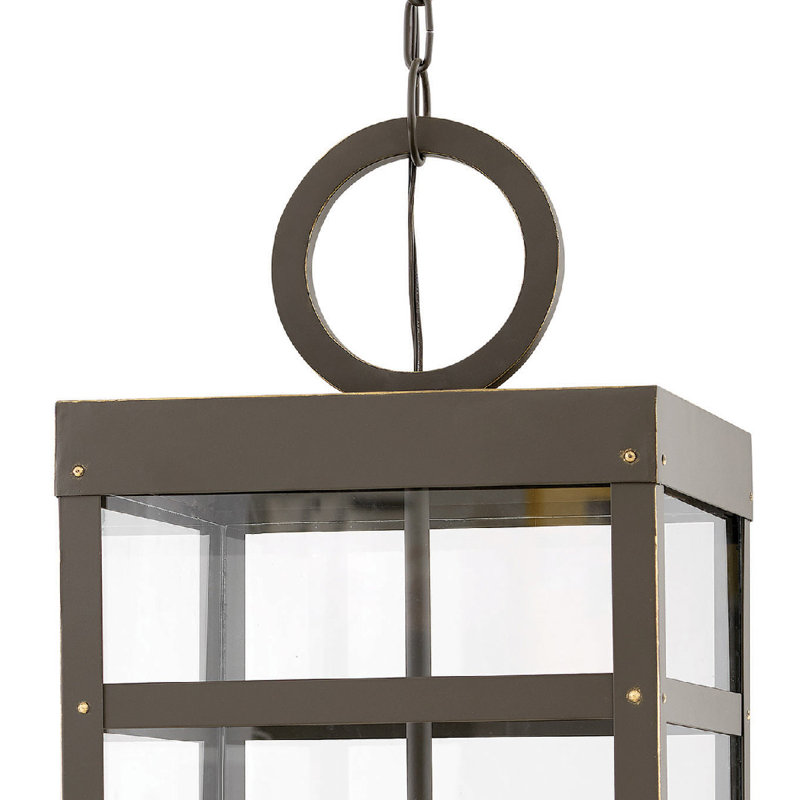 Porter 4-Light Outdoor Hanging lantern, Oil Rubbed Bronze