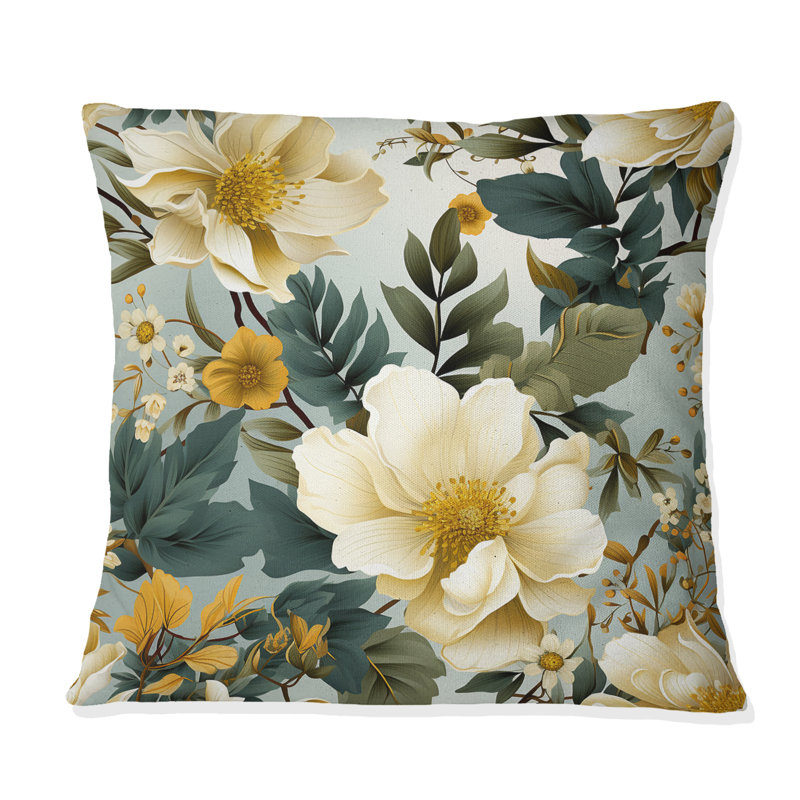 Motif de pivoines Botanical Bliss Boho, H 18 po x l 18 po