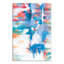 «Red Blue and Orange Brush Strokes», impression sur toile