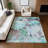 Machine Washable Indoor/Outdoor Jenning ACN2264 Floral Rug-1749406594