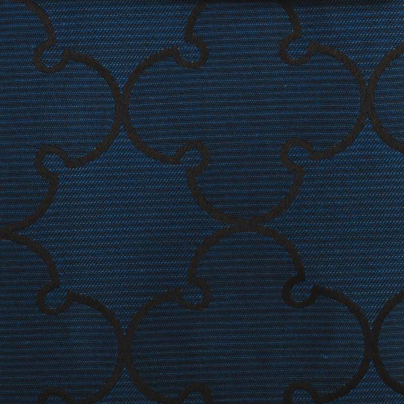 Tissu sophistiqué tissé de suite, Cobalt