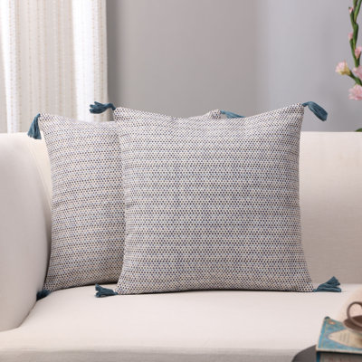 Olga Jacquard Cushion Cover (Set Of 2)