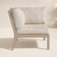Amina Acacia Patio Lounge Chair