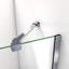 Porte de baignoire à charnière à demi-cadre H 58 po x l 48 po Aqua-12811539-119276179
