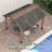 Heavy Duty Outdoor Gazebo with Double Metal Slope Roof, Drainage and Aluminum Frame, 2500 lbs Snow Load-111066283