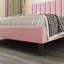 Lit plateforme tapissier Ozella - Aucun sommier requis, assemblage facile-589739804-589739807