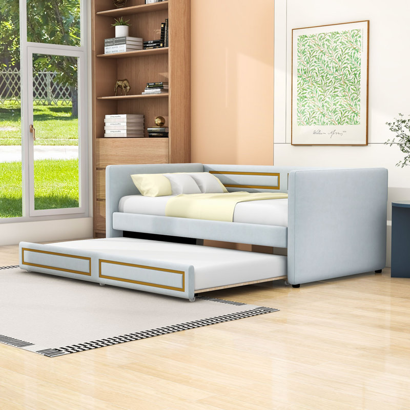 Lit de jour Conley Upholstery, Simple