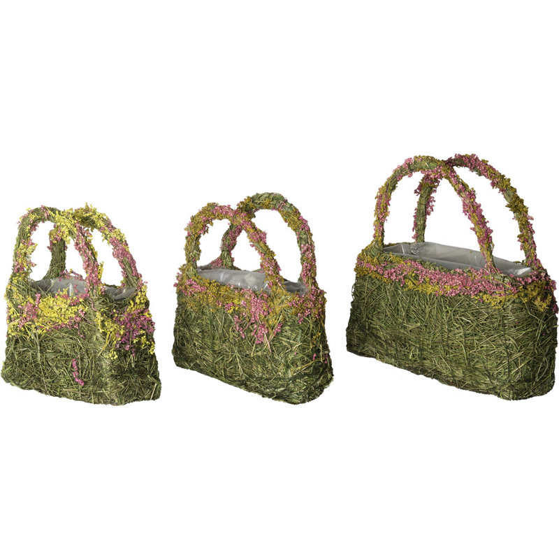 Ensemble de pots à fleurs en 3 pièces pour sac à main Fundy