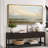 Muted Green Sunrise French Country Landscape Rustic Neutral Large Framed Canvas Print Wall Art Work-104280927-93388636-119598442