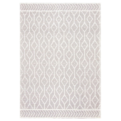 Biatris Performance Hand Braided Wool Rug