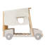 Lit voiture en bois avec coussin-1041237171