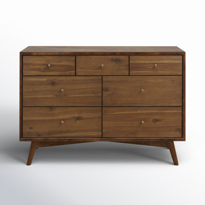 Palma 7 Drawer 53" W Double Dresser
