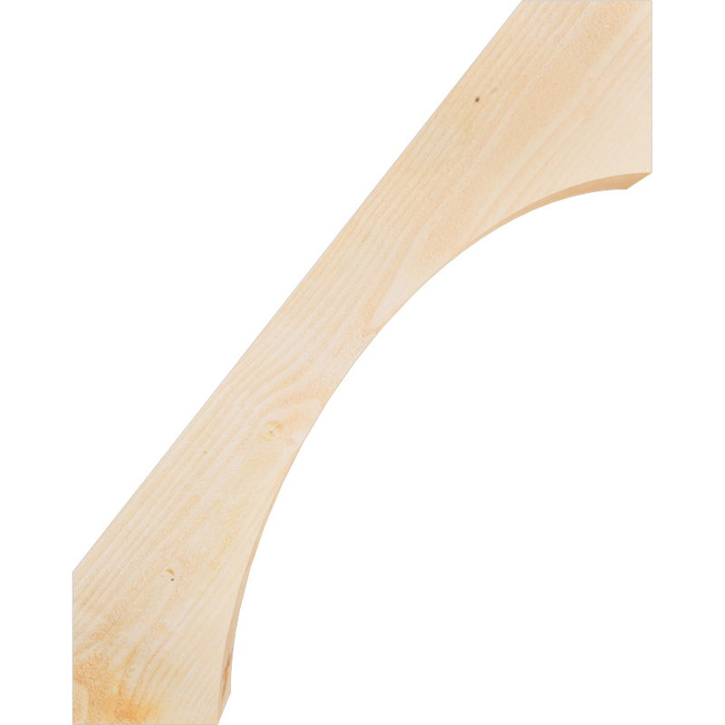 Attelle de genou Westlake, Sapin de Douglas, Scié brut, H 40 po x l 4 po x P 32 po
