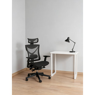 Big and Tall Office Chair with Adjustable Lumbar and Sliding Seat Adjustable Headrest and 4D Armrest 115 Degree Tilt Function 300LBS Capacity Black