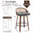 Leeana Swivel Linen Stools-1829627764-1829627765