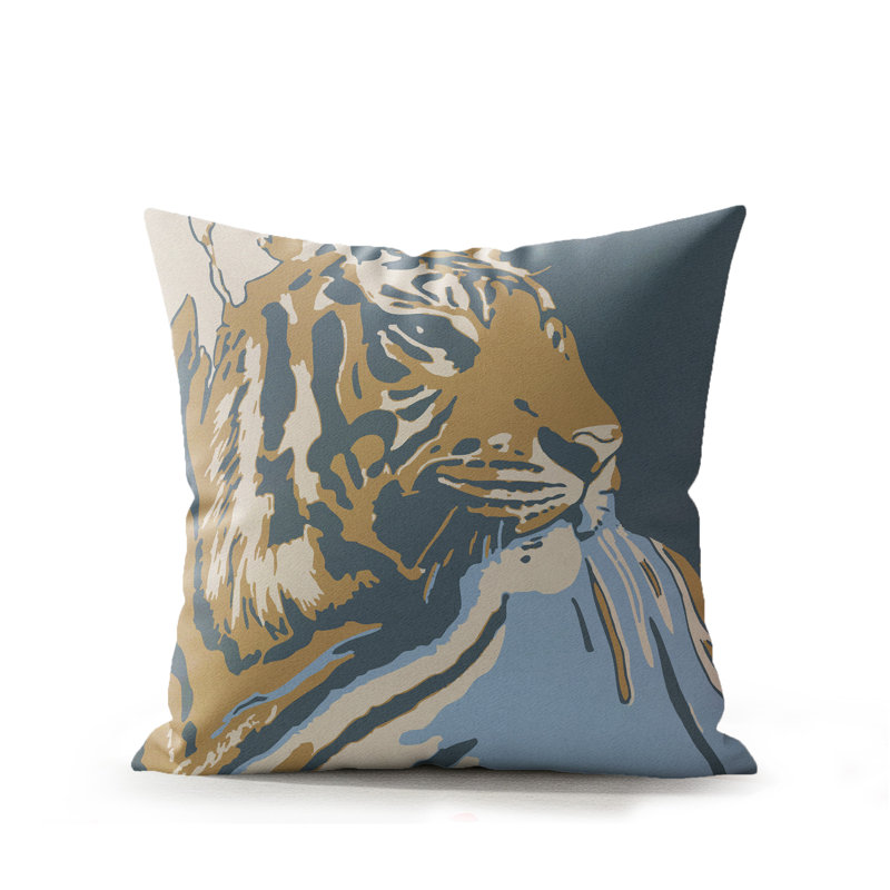 Coussin d'intérieur Leon, Marée de midi, 20 x 20