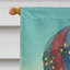 Drapeau de père Noël avec montgolfière-1913664550-1913664489